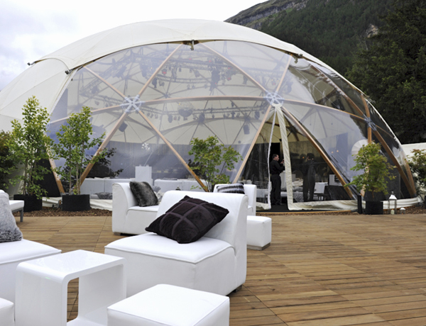 25m Geodesic Dome Hire