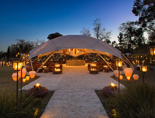 20m Geodesic Dome Hire