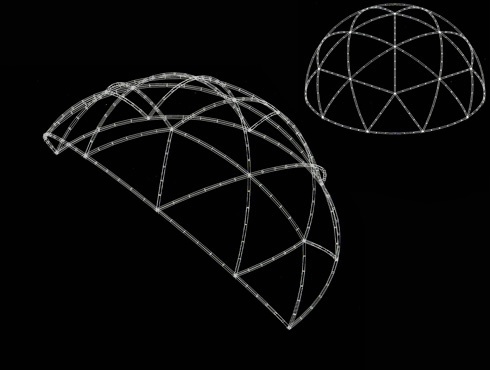 10m Geodesic Open Stage Hire