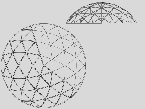 22.5m Geodesic Dome Hire