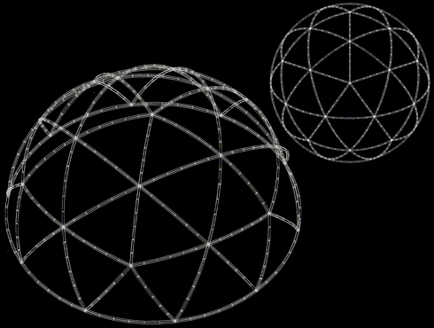 7m Geodesic Dome Hire