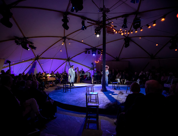 20m Geodesic Dome Hire